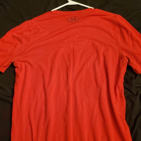 Men's Small Red Under Armour T-shirt - Picture 6 of 6